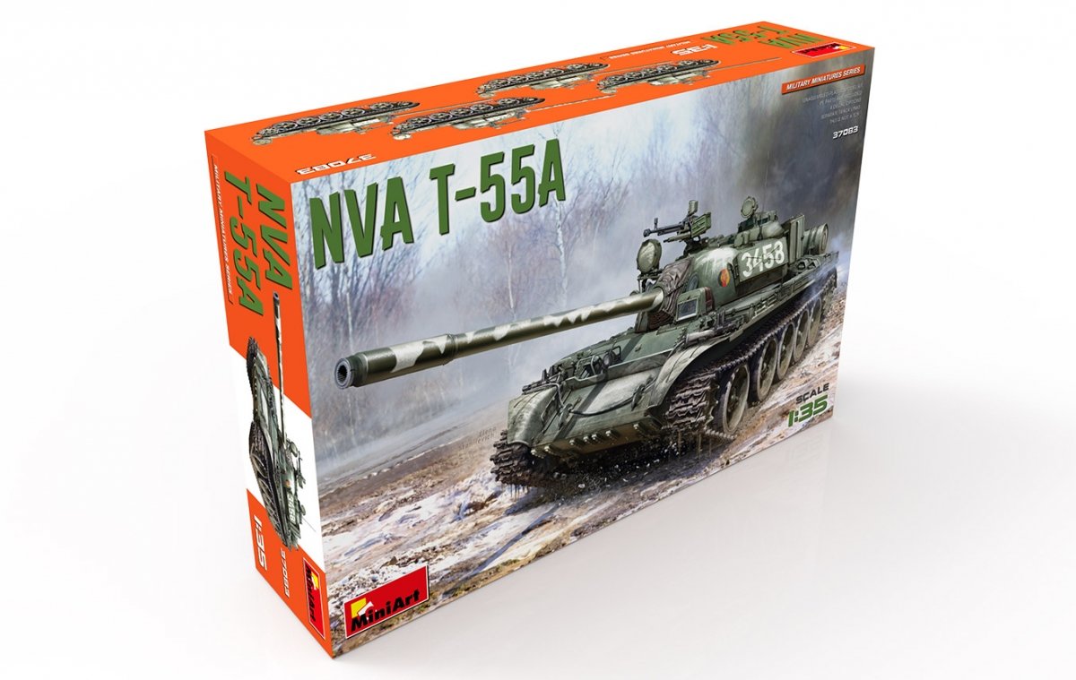 MiniArt 37083 NVA T-55A 1/35 – imagen 2
