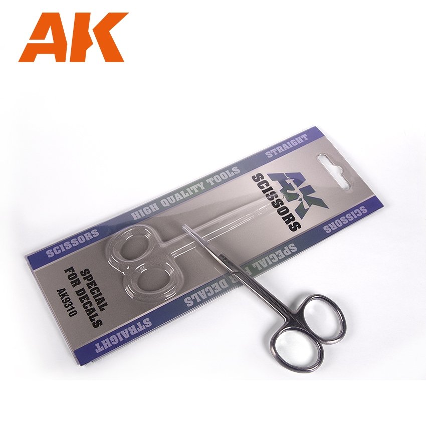 AK Interactive AK9310 SCISSORS STRAIGHT – SPECIAL DECALS AND PAPER – Bild 2
