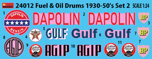 MiniArt 24012 Bidons de carburant et d&amp;#39;huile, années 1930-1950, lot de 2 1/24 – image 2