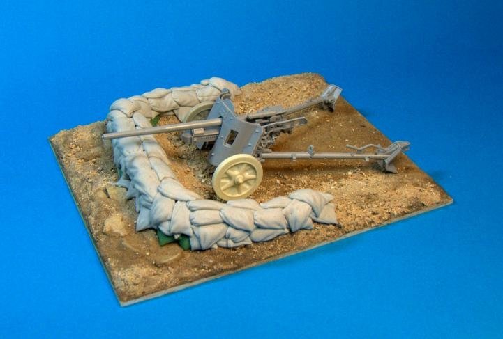 Panzer Art RE35-183 North Africa light anti-tank gun stand 1/35 – immagine 3
