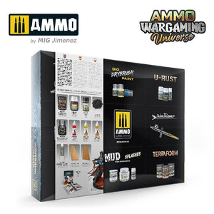 AMMO of Mig Jimenez 7923 AMMO WARGAMING UNIVERSE 04 - Volcanic Soils – zdjęcie 2