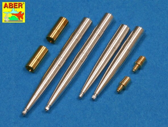 Aber A48105 type E wing (late) armament for British fighter Spitfire Mk.22/24 (1/48)