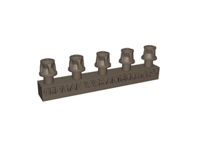 Yamamoto Model Parts YMP3513 Kit de base d&amp;#39;antenne allemande n° 2 (5 pièces) 1/35 – image 2