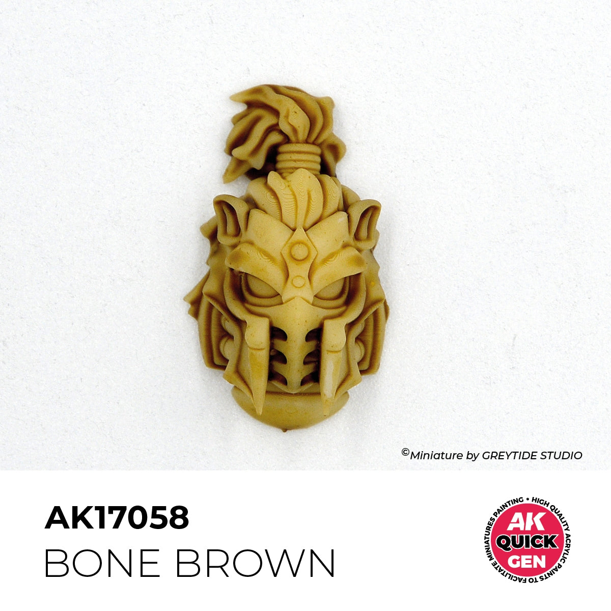 AK Interactive AK17058 BONE BROWN – QUICK GEN COLOR 18ml