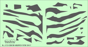 ModelMaker Decals D48172 Czech Gripen NTM 2017 1/48 – zdjęcie 4