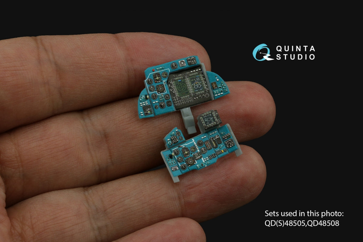 Quinta Studio QD48508 MiG-31BM luminous displays for QD48505/QDS-48505 sets (Hobby Boss) 1/48 – zdjęcie 5
