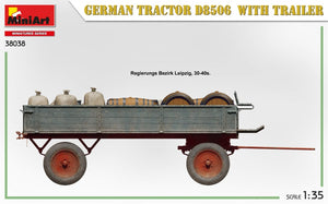 MiniArt 38038 German Tractor D8506 with trailer 1/35 – image 8