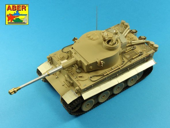 Aber 35K26 Pz.Kpfw. VI Ausf.E ( i.Kfz.181) Tiger I – s.PzAbt. 501 in Tunisia 1/35 – imagen 7