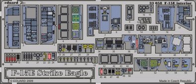 Eduard 33058 F-15E intérieur SA 1/32 Tamiya