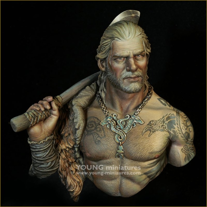 Young Miniatures YH1867 The Birka Viking Warrior 1/10 – Bild 2