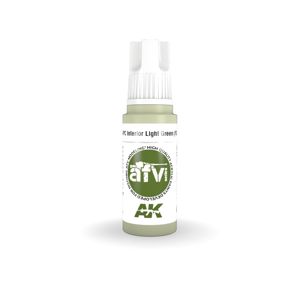 AK Interactive AK11345 APC Interior Light Green (FS24533) 17ml – immagine 2