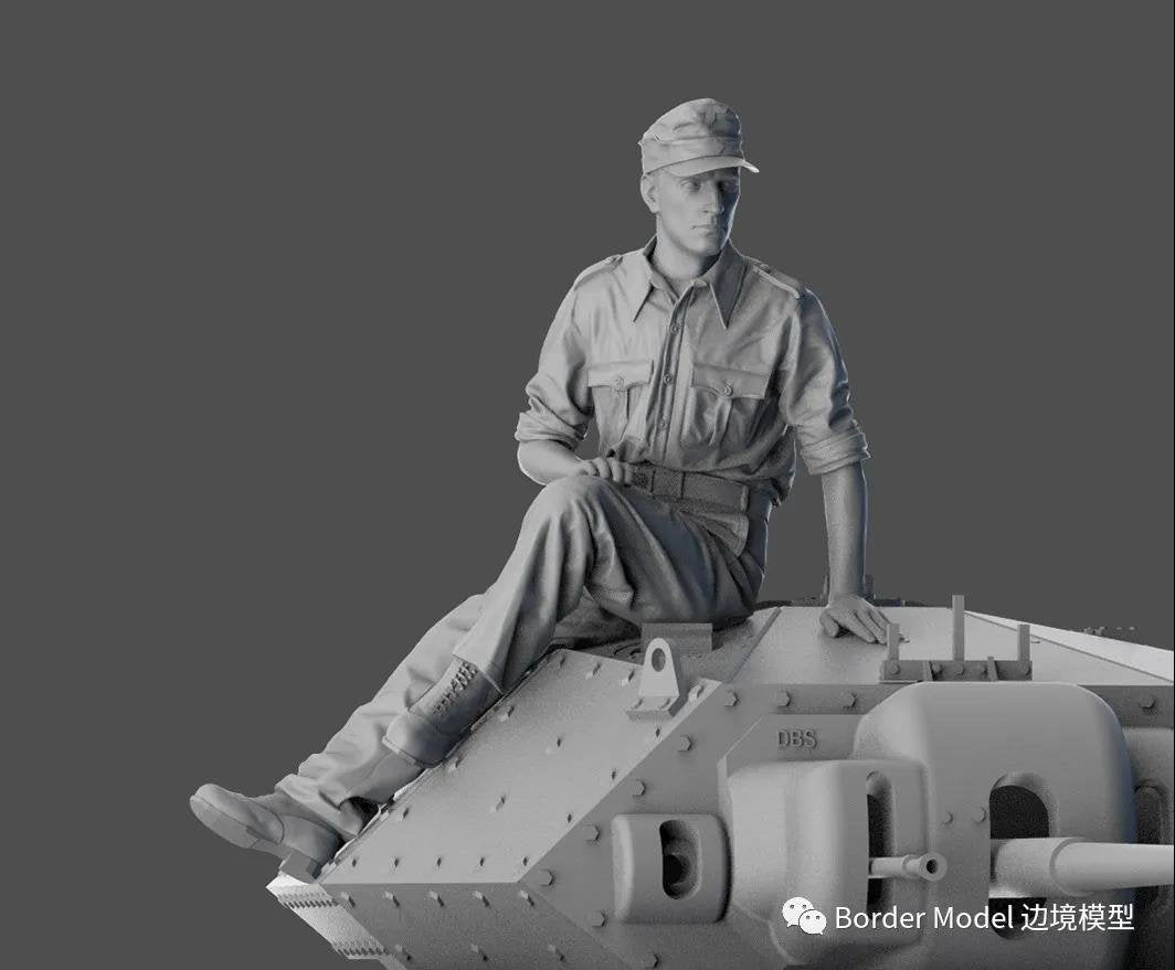 Border Model BT-015 Crusader Mk.II British Cruiser Tank MK.VI &amp;amp; German Pzkpfw.MK V746(e) 1/35 – immagine 3