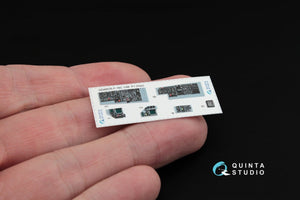 Quinta Studio QD48035 F-16С 3D-Printed &amp;amp; coloured Interior on decal paper (for Hasegawa kit) 1/48 – immagine 7