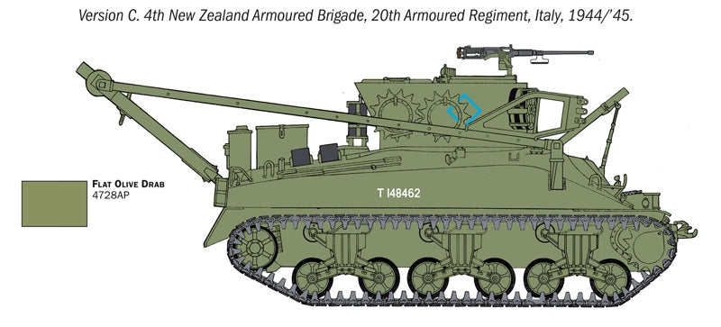 Italeri 6547 M32 Recovery Vehicle 1/35 – image 5
