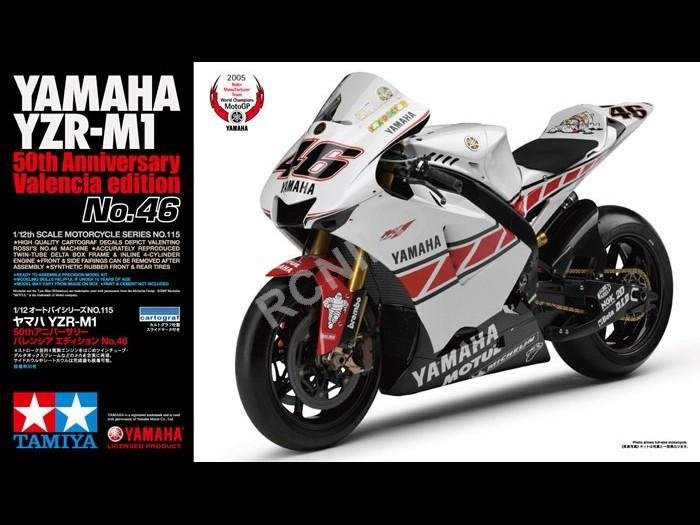 Tamiya 14115 Yamaha YZR-M1 50th Anniversary (1/12)