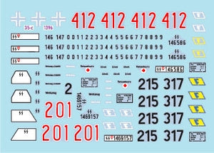 Star Decals 35-C1396 Frundsberg # 1. 10. SS-Panzer Division. SdKfz 250 &amp;#39;ALT&amp;#39; versions. SdKfz 250/1, SdKfz 250/3, SdKfz 250/9 1/35 – Bild 2