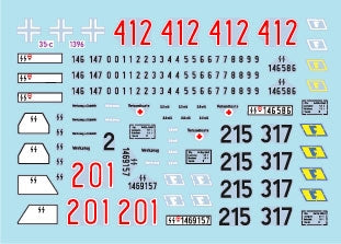 Star Decals 35-C1396 Frundsberg # 1. 10. SS-Panzer Division. SdKfz 250 &amp;#39;ALT&amp;#39; versions. SdKfz 250/1, SdKfz 250/3, SdKfz 250/9 1/35 – Bild 2