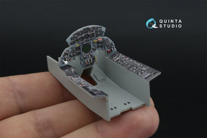 Quinta Studio QDS-32247 F-104C 3D-Printed &amp;amp; colored Interior on decal paper (Italeri) (Small version) 1/32 – image 8