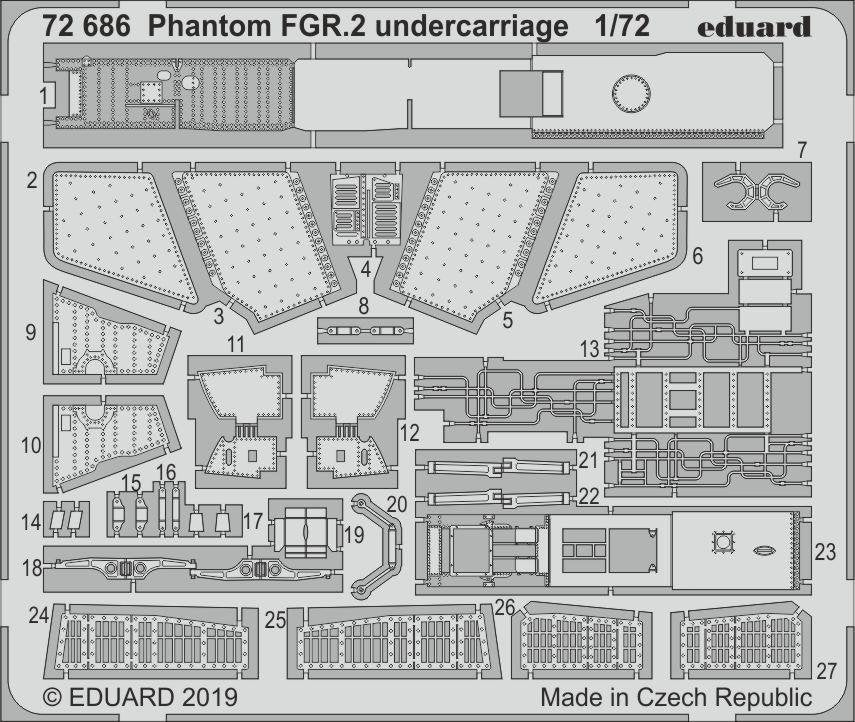 Eduard BIG72148 Phantom FGR.2 1/72 AIRFIX – Bild 6