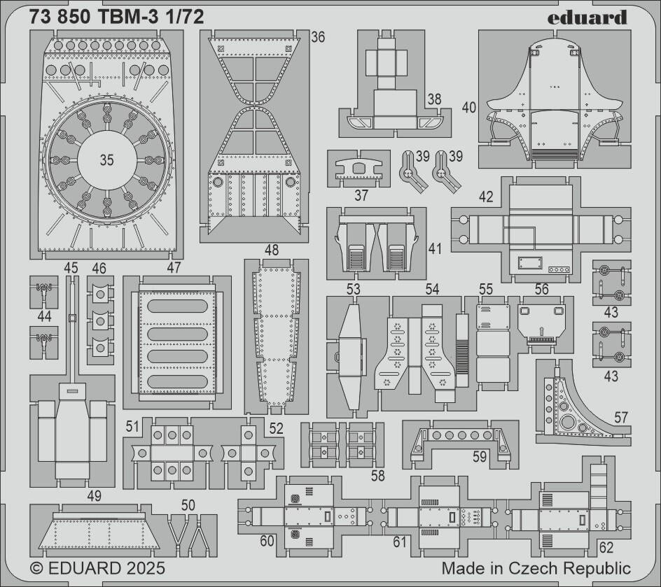 Eduard BIG72186 TBM-3 HOBBY BOSS 1/72