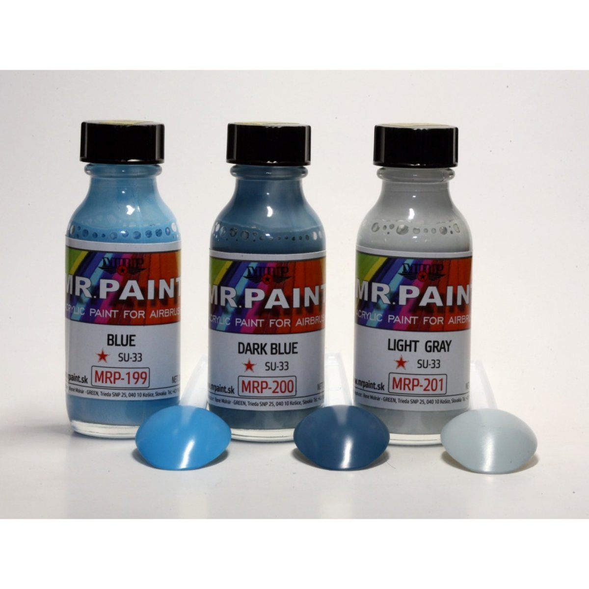 MR. Paint MRP-201 LIGHT GRAY SU-33 30ml – image 3