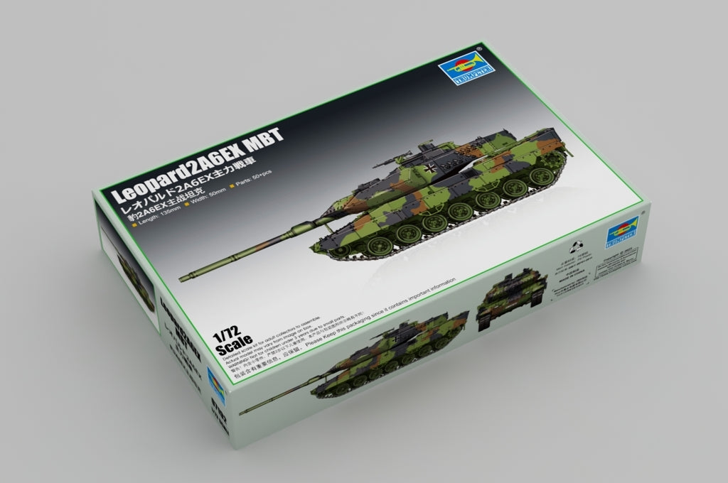 Trumpeter 07192 Leopard2A6EX MBT 1/72 – image 2