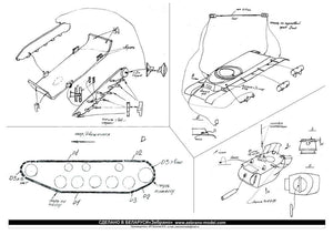 Zebrano SEA032 IS#2 (object 234) heavy tank 1/72 – Bild 2