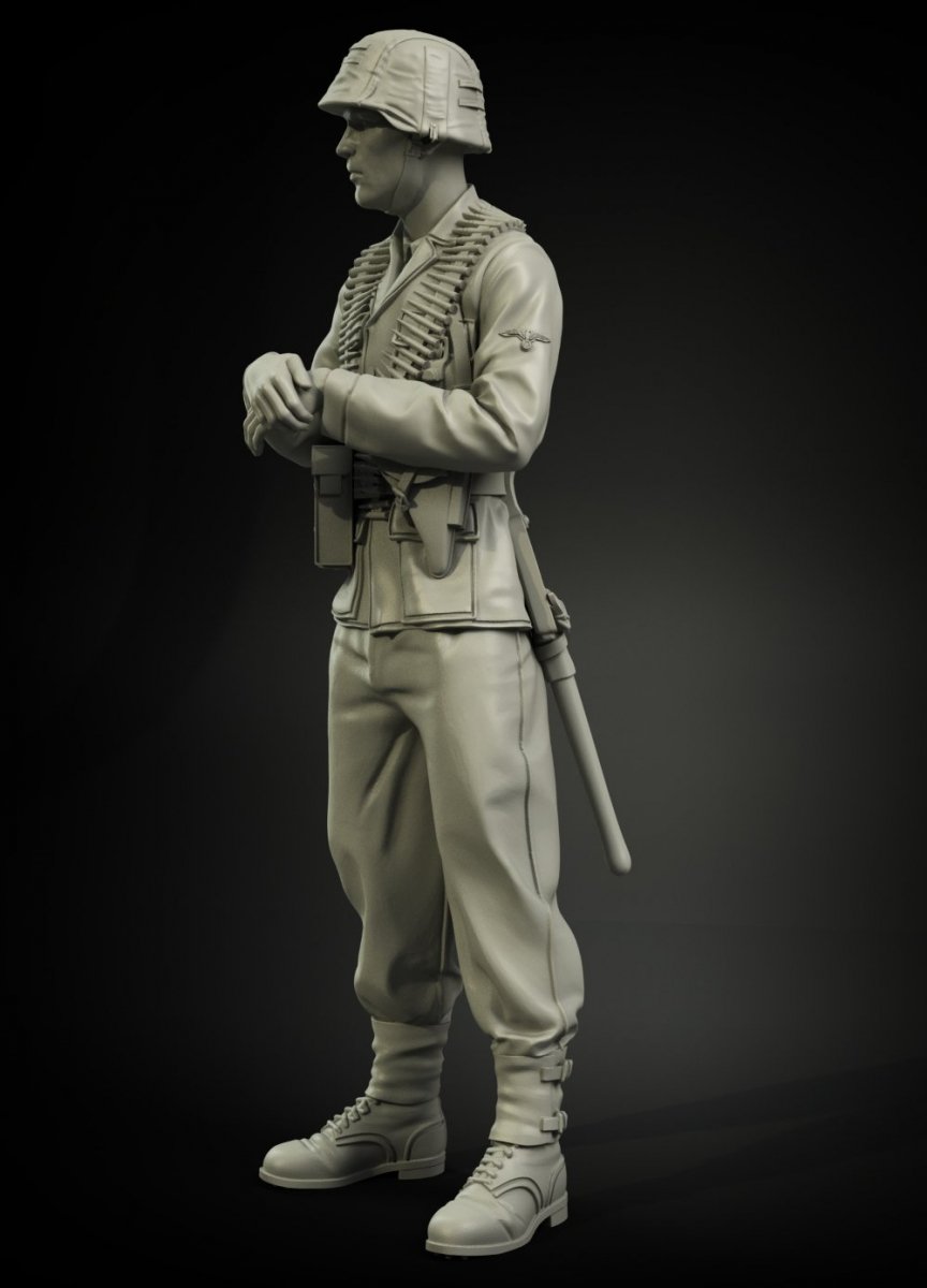 Panzer Art FI35-039 Waffen-SS MG-42 gunner 1/35 – imagen 2