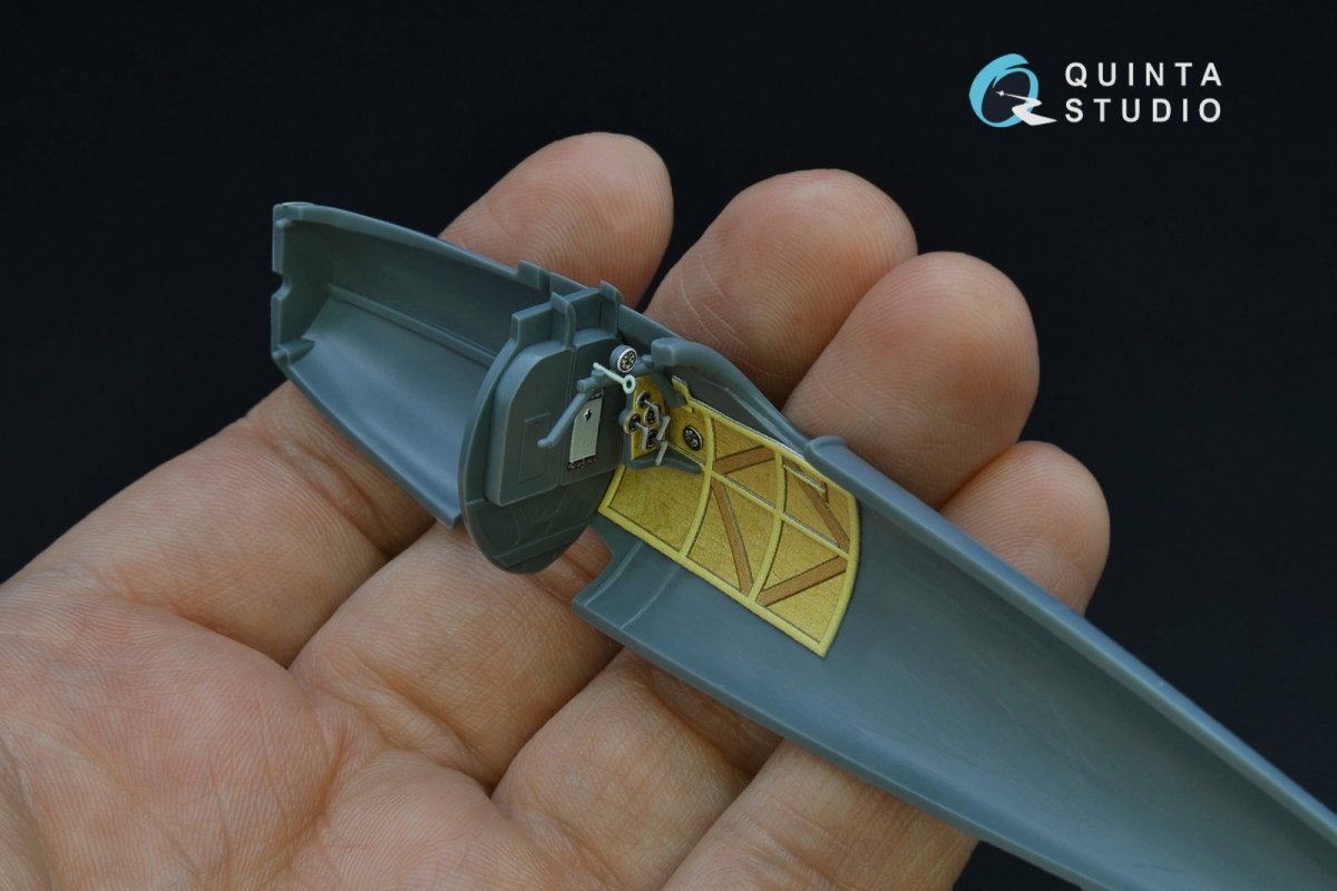 Quinta Studio QD48193 Albatros D.V 3D-Printed &amp;amp; coloured Interior on decal paper (Eduard) 1/48 – Bild 10