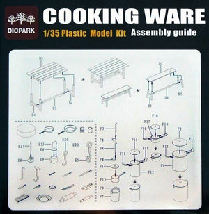 Diopark 35005 Cooking ware accessory 1/35 – Bild 2