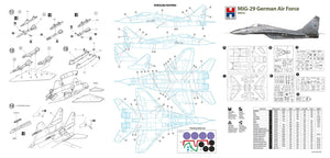 Hobby 2000 48022 MiG-29 German Air Force ( ACADEMY + CARTOGRAF + MASK ) 1/48 – immagine 2