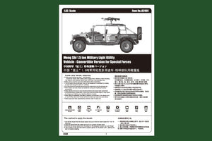 Hobby Boss 82469 Meng Shi 1.5 ton Military Light Utility Vehicle 1/35 – imagen 3