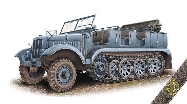 ACE 72568 Sd.Kfz. 6/1 Zugkraftwagen 5t Artillerie 1/72 – image 2