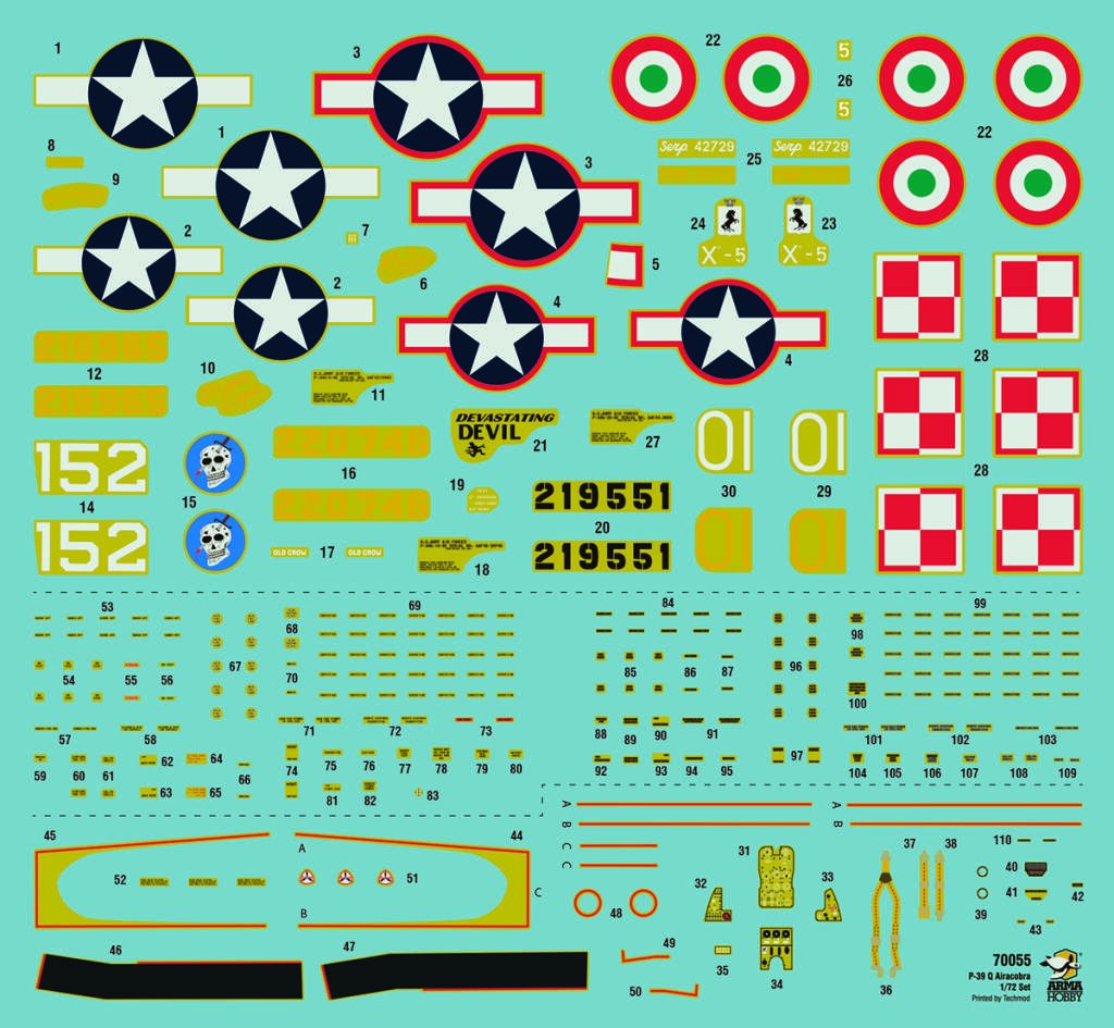 Arma Hobby 70055 P-39Q Airacobra 1/72 – immagine 2