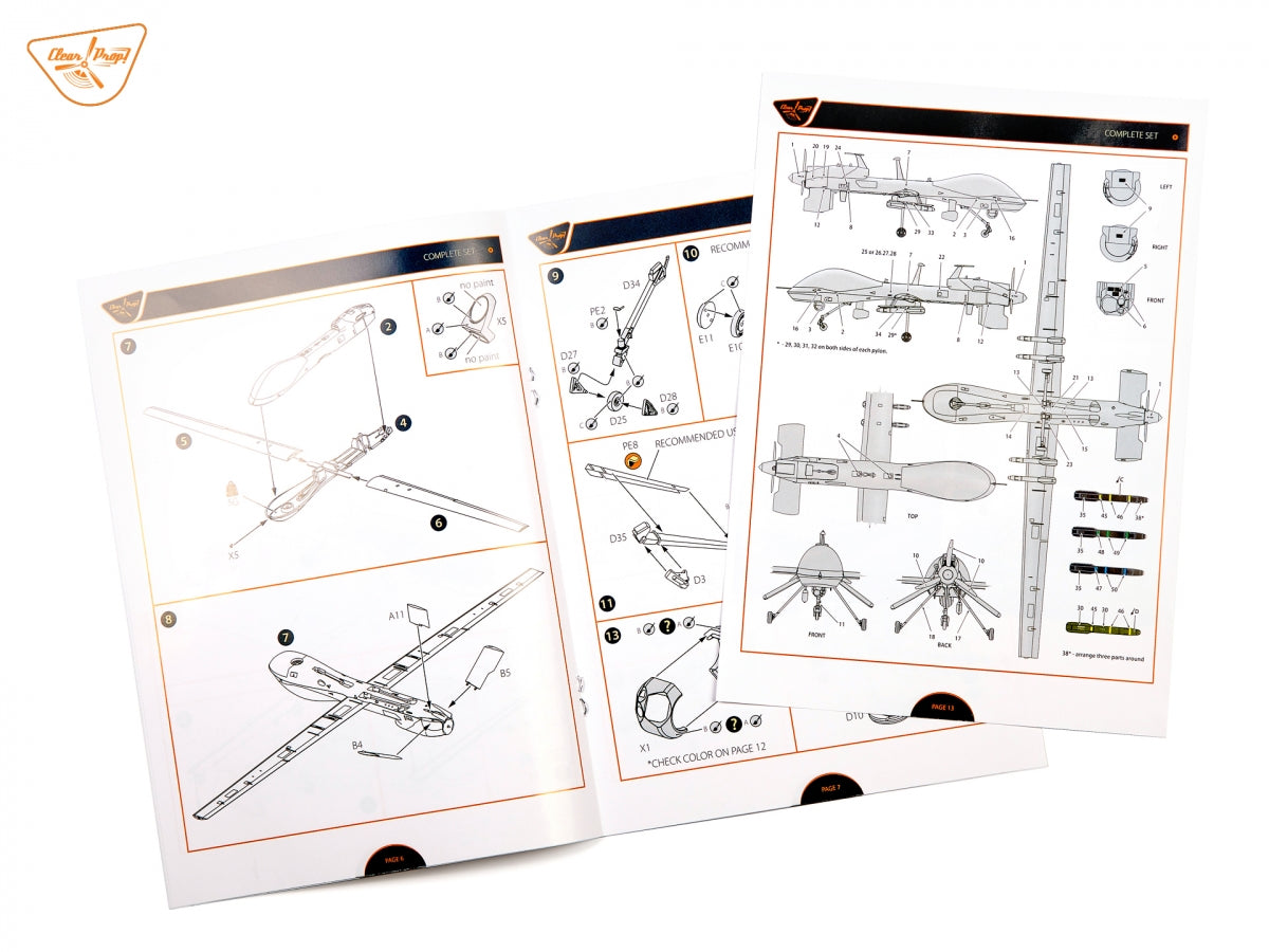 Clear Prop! CP4808 MQ-1C UAV ADVANCED KIT 1/48 – image 8