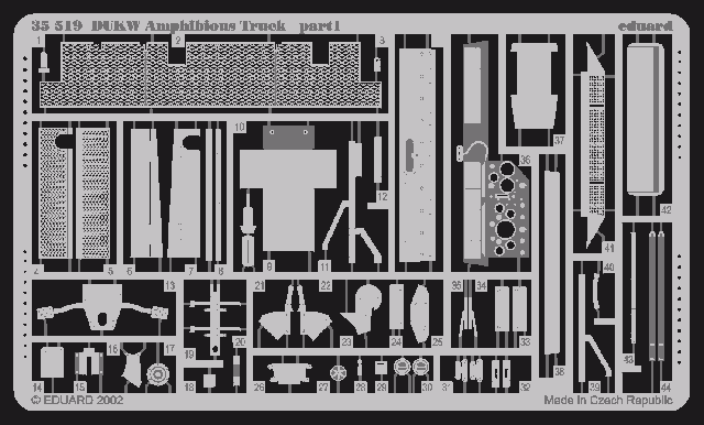 Eduard 35520 Tiger I Mid. Production exterior 1/35 Academy – immagine 2