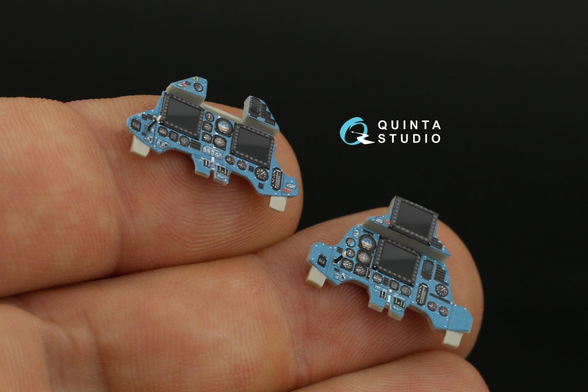 Quinta Studio QD48212 Su-30MKK 3D-Printed &amp;amp; colored Interior on decal paper (KittyHawk) 1/48 – image 11