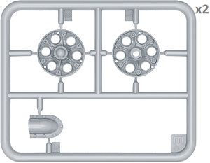 MiniArt 37033 T-34/85 SEA STAR WHEELS SET 1/35 – imagen 4