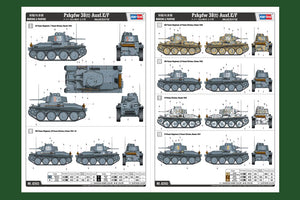 Hobby Boss 82603 38(t) tank E/F type 1/16 – immagine 4