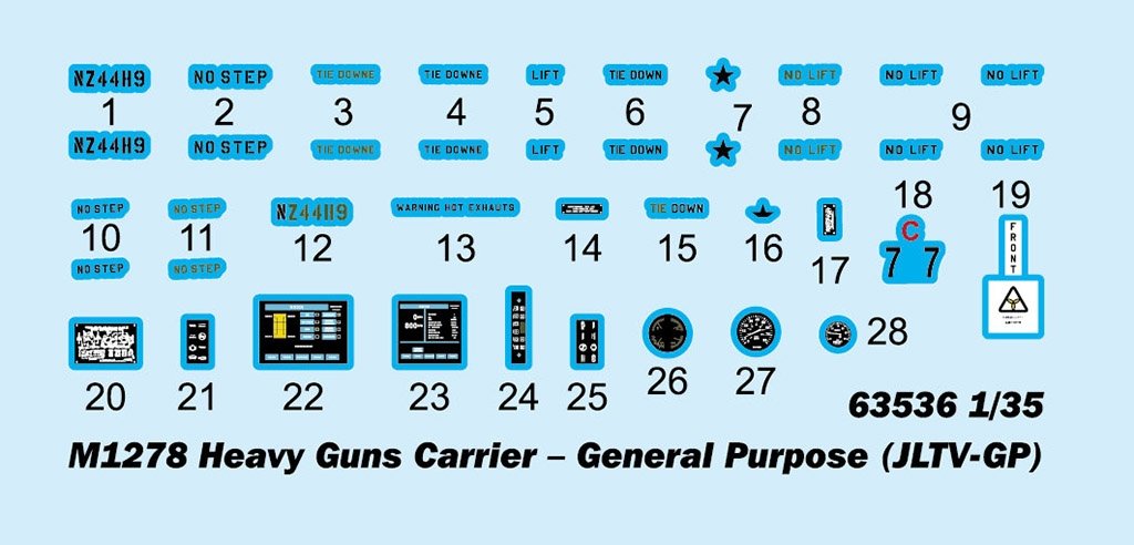 I Love Kit 63536 M1278 Heavy Guns Carrier – General Purpose (JLTV-GP) 1/35 – Bild 5