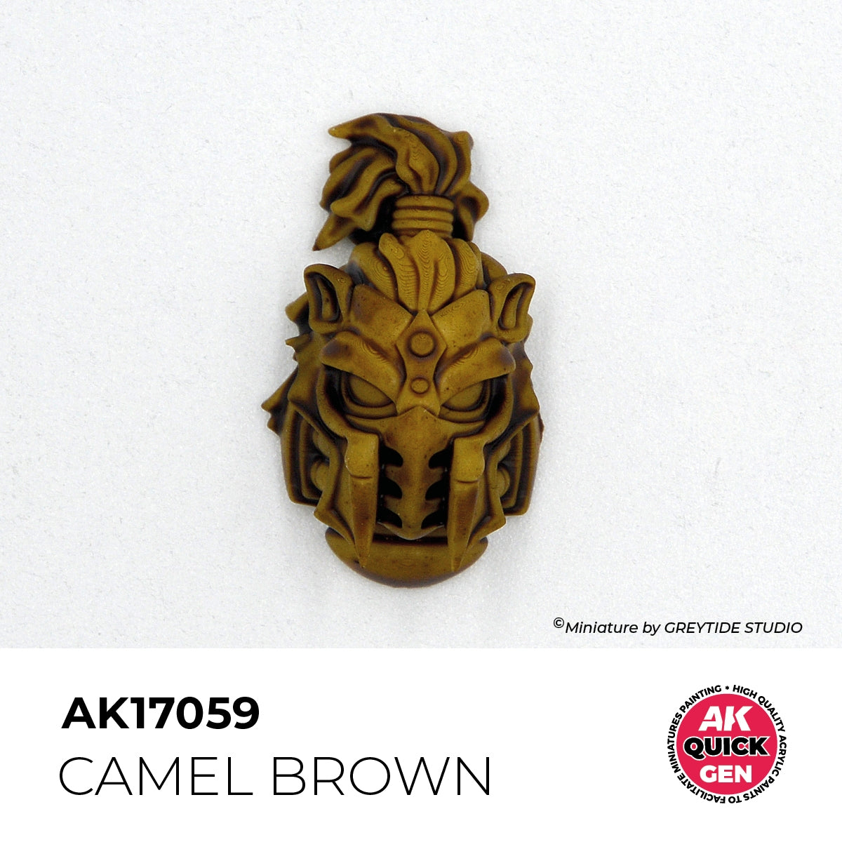 AK Interactive AK17059 CAMEL BROWN – QUICK GEN COLOR 18ml