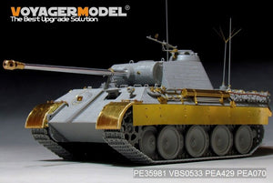 Maquette Voyager PE35981 Char Panther A allemand de la Seconde Guerre mondiale (modèle de base) pour TAKOM au 1/35 – image 3