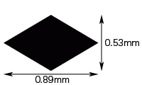 Hasegawa PA41 Modeling Mesh Lozenge-Large – imagen 3