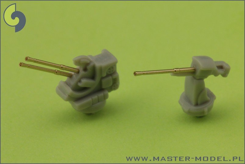 Master SM-350-066 Italian AA gun barrels 20mm/65 (0.8in) Breda (20pcs) – imagen 2