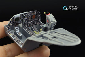 Intérieur imprimé en 3D et coloré sur papier décalcomanie Quinta Studio QD32106 A-6E Intruder (Trumpeter) 1/32 – image 12