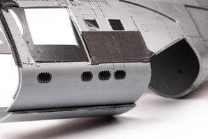 Rivets positifs et détails de surface Eduard ER48001 Mi-24V Zvezda 1/48 – image 13