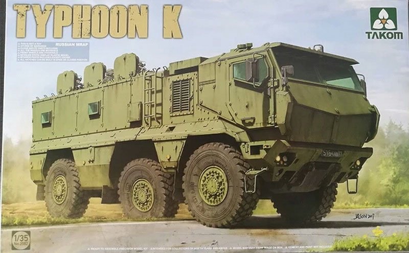 Maquette Voyager PE35910 KamAZ-63968 Typhoon-K russe moderne de base pour TAKOM au 1/35 – image 12