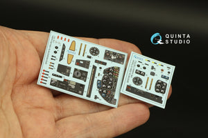 Quinta Studio QD32160 Do 335A-10 3D-Printed &amp;amp; coloured Interior on decal paper (HK models) 1/32 – imagen 6