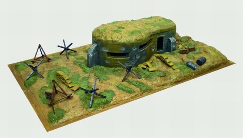 Italeri 6070 Bunker et accessoires 1/72