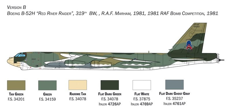 Italeri 1442 B-52H Stratofortress 1/72 – image 8